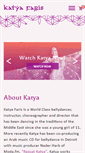 Mobile Screenshot of katyafaris.com